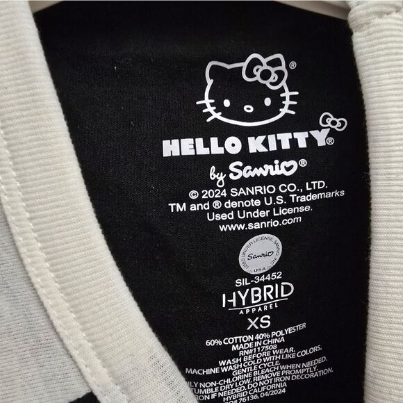 Nwt Hello Kitty Girls Halloween Graphic T-Shirt, Size XS 4-5 - Picture 4 of 6